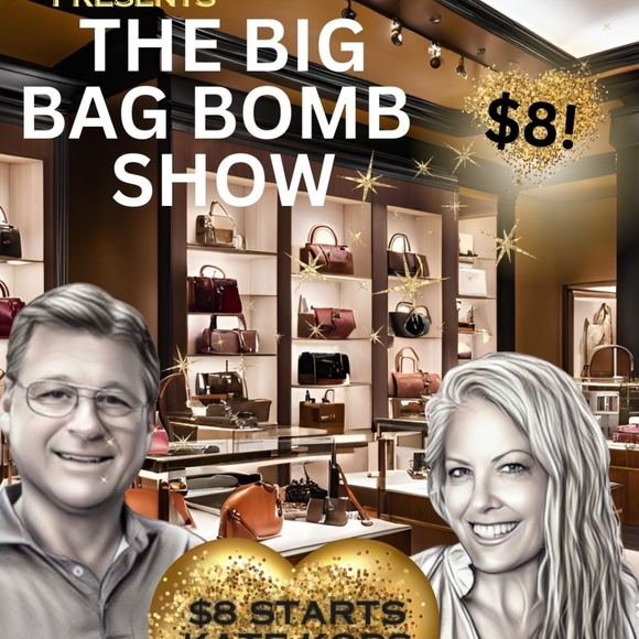 POSH PRO PROJECT Handbags - 🎉 FRIYAY BAG BOMB IS BACKKK BAYBEES! YES! THIS FRIYAY 1/30 5P EST $8 STARTS! 🎉